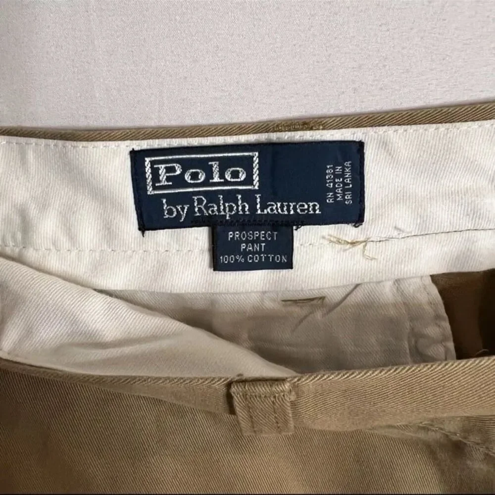 Polo Ralph Lauren Men Prospect Straight Leg  Chino Pant Size 34x32 (34x29.5”)